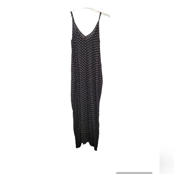 Lulu's Yours Tule Black Floral Print Maxi Dress Size Small/Medium - Picture 2 of 9